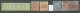 Lot. Chine 1889-1912 (Poste, Taxe, C.Px), Entre Les Poste N°1 Et 63 Doubles Et Mill., Obl Choisies Et Petits Bureaux Ent - Autres & Non Classés