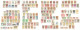 Delcampe - Collection. 1903-1957 (Poste, PA, Taxe), Divers Dont Multiples Et Séries Complètes, Obl Choisies De Petits Bureaux Dont  - Other & Unclassified