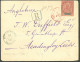 Lettre Cad Bleu "Nlle Calédonie/Oubatché". No 51 Sur Enveloppe Recommandée Pour Leeds, 1898, TB - R. - Other & Unclassified