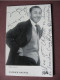 CPA PHOTO CHANTEUR Patrick RAYNAL 1950 1960 Dédicace Signature Autographe - Singers & Musicians
