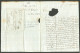 Lettre St Marc (Jamet N°7). Lettre Avec Texte Daté Du 25 Janvier 1785 Pour Le Cap. - TB - Haiti
