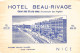 Image Du Hôtel Beau-Rivage - Nice - Cafés, Hotels, Restaurants