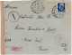 Italie, Enveloppe De Prezio Du 21/5/42 Pour Aissee, Marques De Censure - Militaire Post (PM)