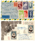 Delcampe - 1938-54 Lot De 62 Lettres : 48L Pour Les USA Et 14L Pour L'Allemagne; Voir Détail - Verzamelingen & Reeksen