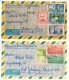 Delcampe - 1938-54 Lot De 62 Lettres : 48L Pour Les USA Et 14L Pour L'Allemagne; Voir Détail - Verzamelingen & Reeksen