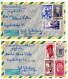 Delcampe - 1938-54 Lot De 62 Lettres : 48L Pour Les USA Et 14L Pour L'Allemagne; Voir Détail - Collezioni & Lotti