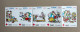 Autocollant - Sticker / Rode Kruis 1987 - SABENA - ASTERIX & OBELIX - Aufkleber