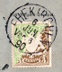 Bayern 1890, 3 Pf. Grün+braun, 4 Diagonalhalbierungen Auf Doppelkarte Ganzsache - Briefe U. Dokumente