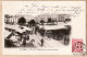 35233 / LE MANS Sarthe Place République JOUR MARCHE 1903 à De VAUX Cc DUMONT Banquier Beauvais - BOUVERET 6 - Le Mans