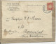 Bayern 1898, EF 10  Pf. Auf Zeitungs Schleife V Fürth N. Marienbad, Österreich - Storia Postale