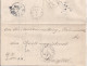 Bayern 1887, Brief M. 3 Rücks. Stempeln V. Ichenhausen N. Scheinfeld. #2617 - Lettres & Documents