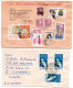 1967/70 : 37 Lettres/Cartes ; Voir Détail - Collections, Lots & Series