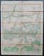 Carte Topographique Toilée Militaire STAFKAART 1870 JURBISE Erbaut Maisieres Nimy Ghlin Verrerie Masnuy St Jean Pierre - Cartes Topographiques