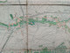 Carte Topographique Toilée Militaire STAFKAART 1870 JURBISE Erbaut Maisieres Nimy Ghlin Verrerie Masnuy St Jean Pierre - Topographische Kaarten