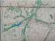 Carte Topographique Toilée Militaire STAFKAART 1870 JURBISE Erbaut Maisieres Nimy Ghlin Verrerie Masnuy St Jean Pierre - Cartes Topographiques