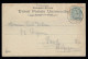 Jerusalem 1906 - France Levant Post Office In Palestine Tower Of David Postcard - Palestina