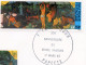 Enveloppe Timbres Premier Jour D'émission.Polynésie.Papeete 17 Mars 85.Polynésie Française Anniversaire Du Musée Gauguin - Other & Unclassified
