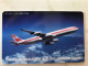 CHIP CARD GERMANY  PLANE  AIR   MAURITIUS - Airplanes