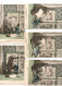 ESPIEGLERIE, Série De 6 CPA, Grand Père Et Enfant, Sabre, Arrosoir, Tambourin , Voyagé 1904 - Colecciones Y Lotes