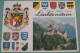 Vaduz - Schloß Und Wappen Des Fürstentum Liechtenstein - Liechtenstein