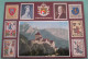 Vaduz - Schloß Und Briefmarken Des Fürstentum Liechtenstein - Liechtenstein