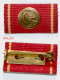 Médaille-RDA-DDR_rubans De Rappel_4 Pièces_21-16 - Duitse Democratische Republiek