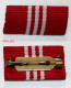 Médaille-RDA-DDR_rubans De Rappel_4 Pièces_21-16 - Duitse Democratische Republiek