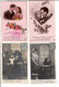 Fantaisie Couple - 11 Cartes Postales Ancienne - Parejas