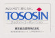 JAPAN - Tososin Magnetic Phonecard - Japan