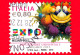 ITALIA - Usato - 2015 - Expo Milano 2015 - Logo E Mascotte - 0,80 - 2011-20: Used