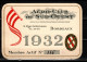 CARTE 1932 ABONNEMENT AERO CLUB DU SUD OUEST BORDEAUX RARE - Andere & Zonder Classificatie