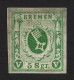 BREMEN 1859 Mi.# 4 5Sgr Mint (*) / Allemagne Alemania Altdeutschland Old Germany States - Brême
