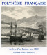 Enveloppe Timbres Premier Jour D'émission 24 Juin 86.papeete.Polynésie Française Arrivé D'un Bateau Vers 1880 - Autres & Non Classés