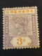 GRENADA  SG 52  3d Mauve And Orange  MH* Some Toning - Grenada (...-1974)