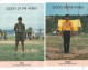 2 POSTCARDS SCOUTS OF THE WORLD   HAITI AND FIJI - Scouting