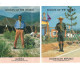 2 POSTCARDS SCOUTS OF THE WORLD   GUINEA AND DOMINICAN REPIBLIC - Scoutisme