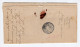 1901. SERBIA,KRAGUJEVAC,LOCAL RATE 2 X 5 PARA FOR DOUBLE WEIGHT,LETTER COVER 21.04.1901 TRNAVA - Serbien