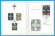 Belgique - Antituberculeux - Campagne 1969-1970 - Timbres N°1519 à 1522 - Vitraux D'églises - Obl. La Louvière - Documents Commémoratifs