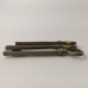 Delcampe - Vintage Lot Of 3 Different Brass Keys Skeleton Keys 10 Cm #5548 - Ancient Tools