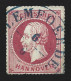 HANNOVER 1864 Mi.# 23 LEMFOERDE 6/6 Gestempelt / Allemagne Alemania Altdeutschland Old Germany States - Hannover