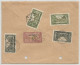 Maroc Lettre Par Avion Vers Autriche Timbres Perforés Perfins BEM 1926 Banque D'état Du Maroc - Luftpost