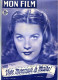 MON FILM 1951 N° 253 Cinéma  Vive Monsieur Le Maire BARBARA BATES / GERARD LANDRY - Film