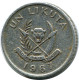 1 LIKUTA 1967 CONGO Coin #AP852.U.A - Kongo - Zaire (Dem. Republik, 1964-70)