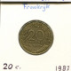 20 CENTIMES 1987 FRANCIA FRANCE Moneda #AM183.E.A - 20 Centimes