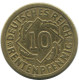 10 RENTENPFENNIG 1923 A ALLEMAGNE Pièce GERMANY #AE375.F.A - 10 Renten- & 10 Reichspfennig