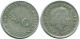 1/10 GULDEN 1970 NIEDERLÄNDISCHE ANTILLEN SILBER Koloniale Münze #NL13097.3.D.A - Niederländische Antillen