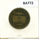 2 FRANCS 1922 FRANKREICH FRANCE Französisch Münze #BA772.D.A - 2 Francs