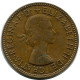 HALF PENNY 1966 UK GRANDE-BRETAGNE GREAT BRITAIN Pièce #AZ695.F.A - C. 1/2 Penny
