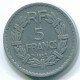 5 FRANCS 1952 FRANCE Coin KEY DATE Low Mintage #FR1014.89.U.A - 5 Francs