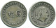 1/4 GULDEN 1957 NIEDERLÄNDISCHE ANTILLEN SILBER Koloniale Münze #NL11002.4.D.A - Antillas Neerlandesas